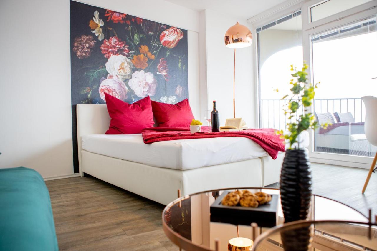 Modernes Apartment Mit Tollem Blick Ueber Die Stadt Аугсбург Екстериор снимка